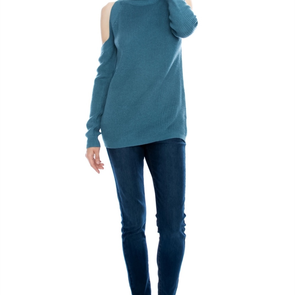 Cold Shoulder Sweater - Picture 8 of 8
